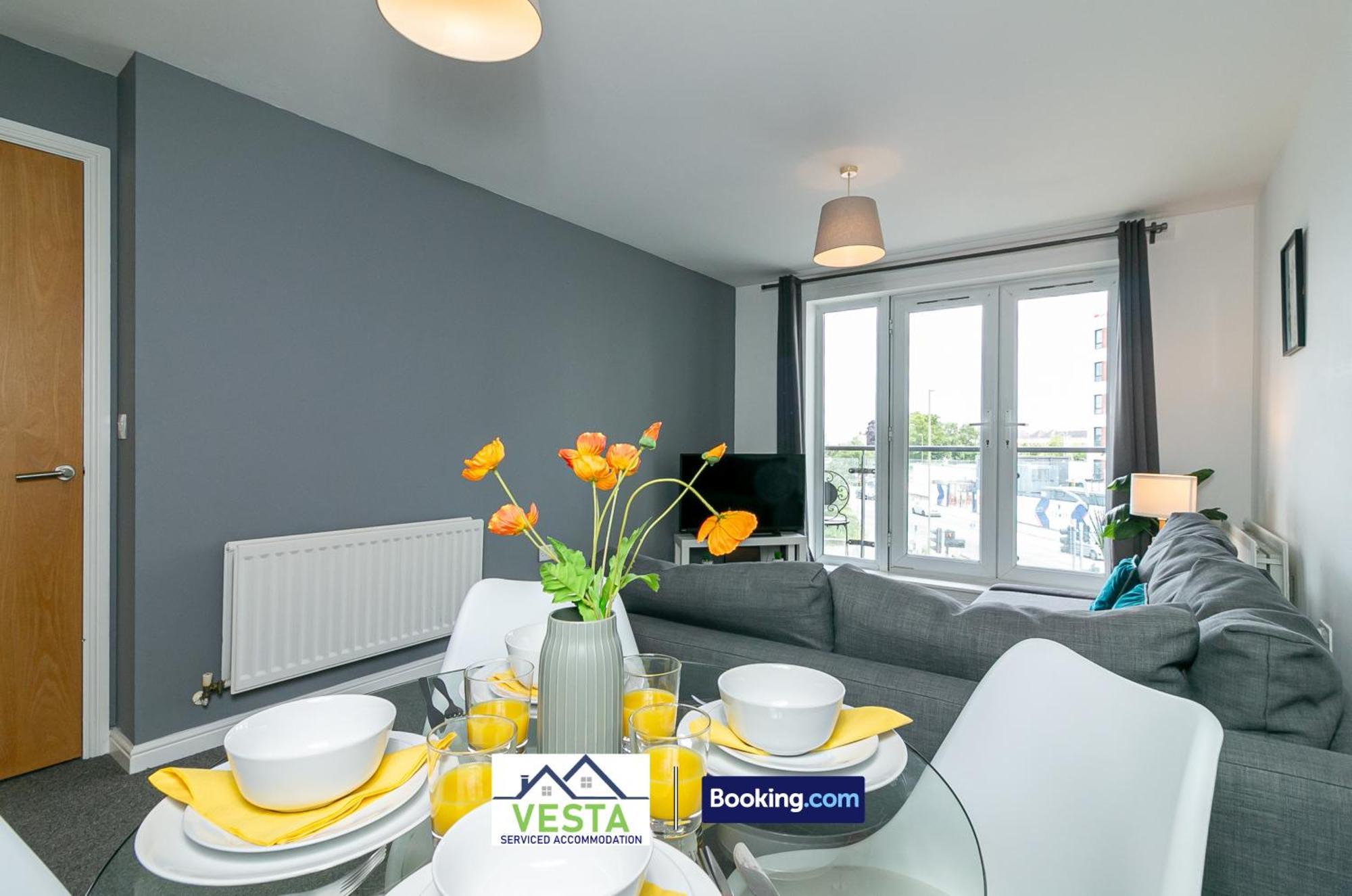 Two Bedrooms Apartment By Vesta Serviced Accommodation & Short Lets Hatfield With Free Wifi Exterior foto